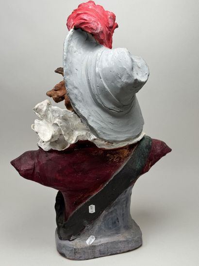 BOULAND, early 20th century.
Theatrical figure.
Large...