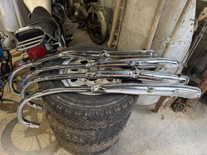 HONDA CB 750.
Set of 4 exhaust pipes, including...