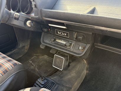 PEUGEOT 104 Z Plus
November 6, 1981

Model:...
