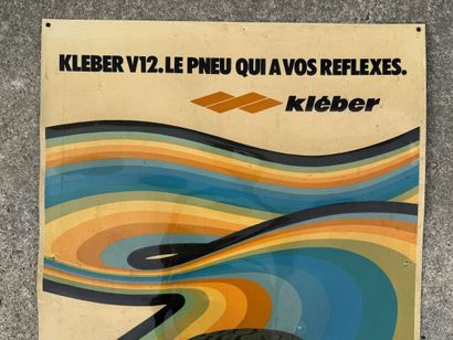 KLEBER V12 
Rectangular advertising sign...