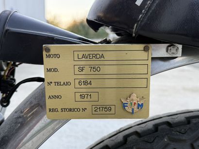 LAVERDA 750 F
January 1, 1971

Type: 750...