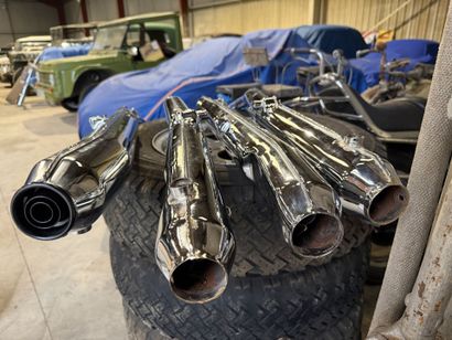 HONDA CB 750.
Set of 4 exhaust pipes, including...