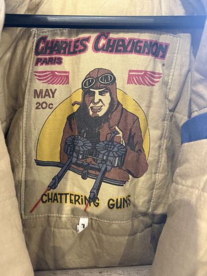 Charles CHEVIGNON, PARIS.
Aviator-style jacket.
Size...