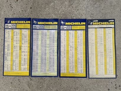 MICHELIN
Set of 4 rectangular, multicolored...