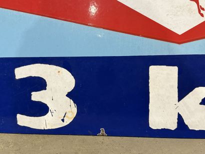 MOBIL.
Large rectangular advertising sign...