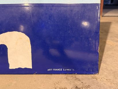 MOBIL.
Large rectangular advertising sign...
