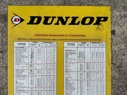 DUNLOP
Rectangular, multicolored lithographed...