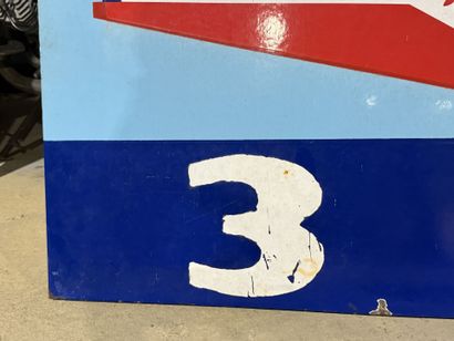 MOBIL.
Large rectangular advertising sign...