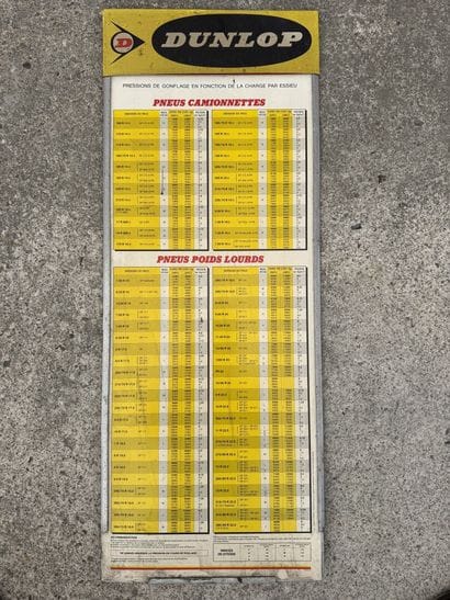 DUNLOP, Tire Pressure for Light-Duty Trucks...