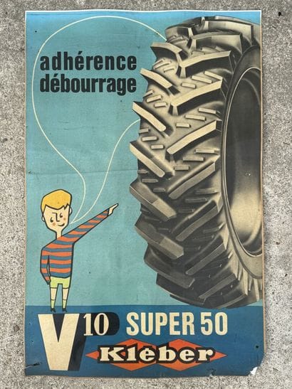 KLEBER V10 SUPER 50
Rectangular advertising...