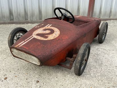MG.
LOTUS F1 No. 2
Painted sheet-metal pedal...