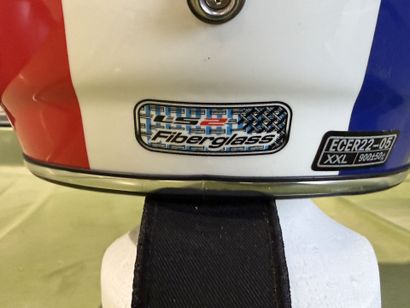 LS2.
Tricolor helmet.
Size XXL.