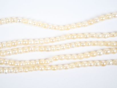 Bracelet composed of five rows of what are...