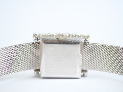 LONGINES.
Ladies' watch, with a square case...