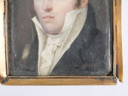 19th-century French school. 
Profile of a...