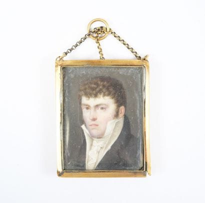 19th-century French school. 
Profile of a...