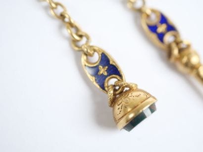 An 18K yellow gold (750‰) pocket watch, featuring...