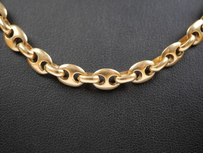 Stately 18K yellow gold (750‰) necklace with...
