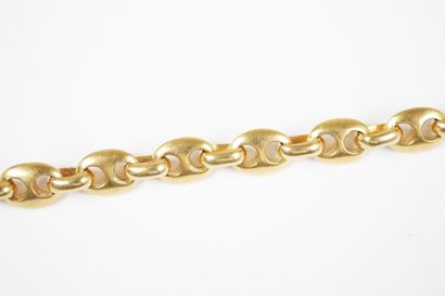 Stately 18K yellow gold (750‰) necklace with...