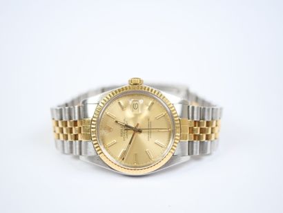 ROLEX. 
Men’s “Oyster Perpetual Datejust”...
