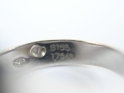 BOUCHERON.
18K white gold (750‰) ring adorned...