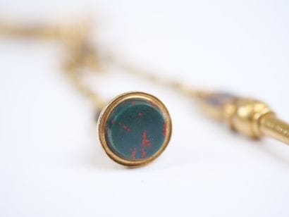 An 18K yellow gold (750‰) pocket watch, featuring...