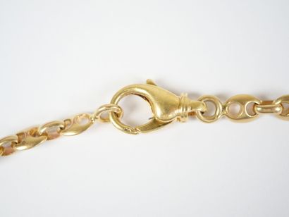 Stately 18K yellow gold (750‰) necklace with...