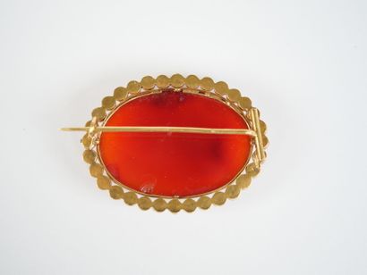 A half-set of 18K yellow gold (750‰) jewelry...