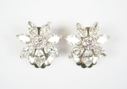 VAN CLEEF & ARPELS. 
A pair of earrings in...