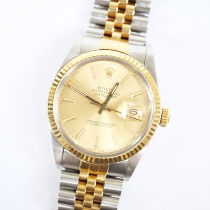 ROLEX. 
Men’s “Oyster Perpetual Datejust”...