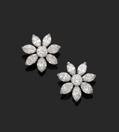 VAN CLEEF & ARPELS. 
A pair of earrings in...