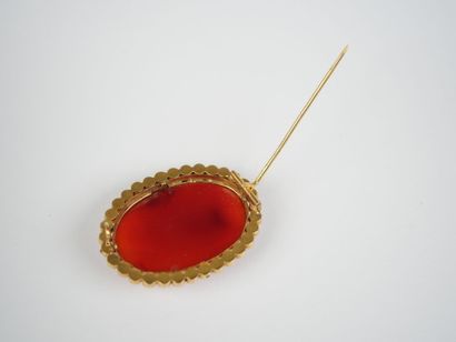 A half-set of 18K yellow gold (750‰) jewelry...