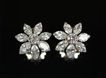 VAN CLEEF & ARPELS. 
A pair of earrings in...
