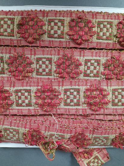 FM CREATION, PARIS.
Passementerie en viscose...