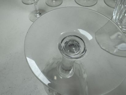 BACCARAT.
Modèle CASINO.
Partie de service...