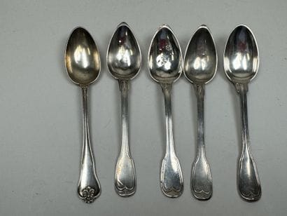 Lot en argent 950/1000, poinçon Minerve,...