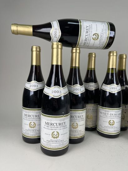 MERCUREY. 1er Cru.
Partouche & Fils.
Le Clos...