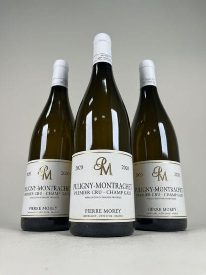 **PULIGNY-MONTRACHET. 1er Cru.
Pierre Morey.
Champ...