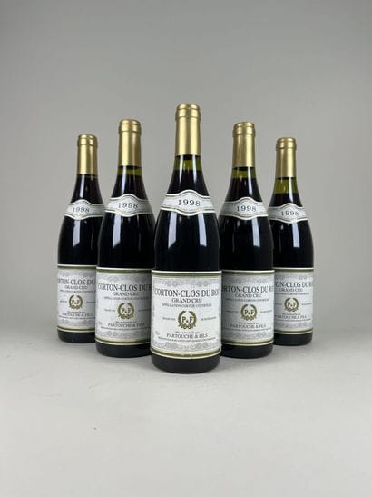 CORTON-CLOS DU ROI. GC.
Partouche & Fils.
1998....