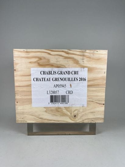 CHABLIS. GC Grenouilles.
La Chablisienne.
2016....