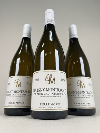 **PULIGNY-MONTRACHET. 1er Cru.
Pierre Morey.
Champ...