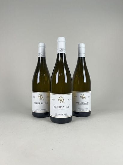 **MEURSAULT.
Pierre Morey.
2022. 3 bottles.
Recoverable...
