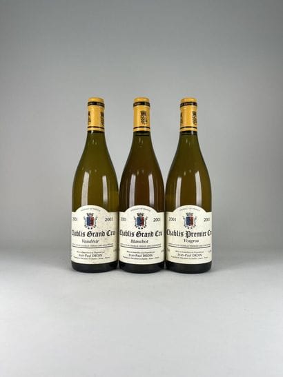**CHABLIS. GC.
Jean-Paul Droin.
Vaudésir....