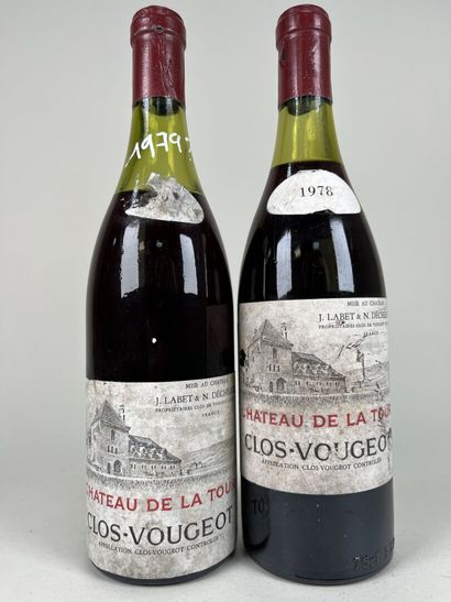 **CLOS VOUGEOT. GC.
Château de la Tour.
1979....