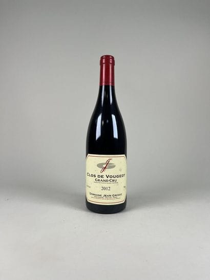 **CLOS DE VOUGEOT. GC.
Jean Grivot.
2012....