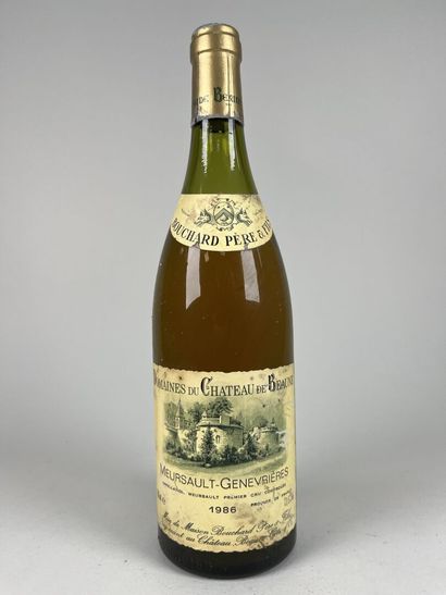 **MEURSAULT. 1er Cru Genevrières.
Bouchard...