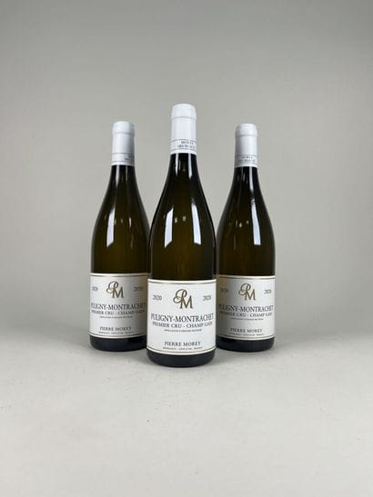 **PULIGNY-MONTRACHET. 1er Cru.
Pierre Morey.
Champ...