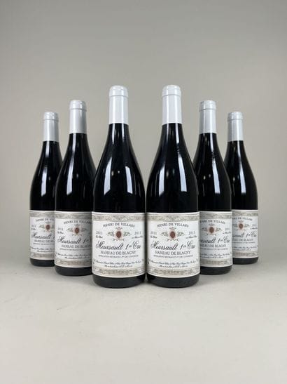 MEURSAULT. 1er Cru.
Henri de Villars. Red.
Hameau...