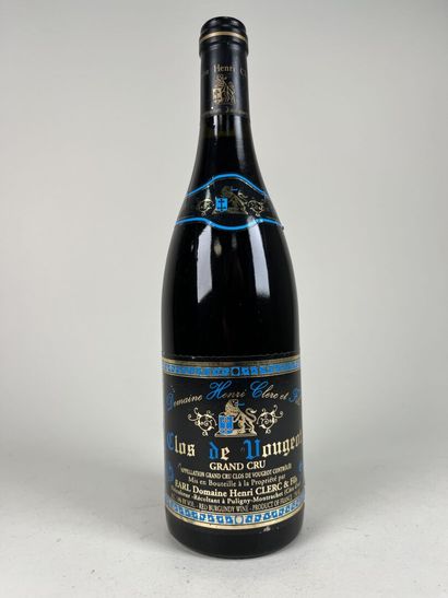 CLOS DE VOUGEOT. GC.
Henri Clerc & Fils.
2000....