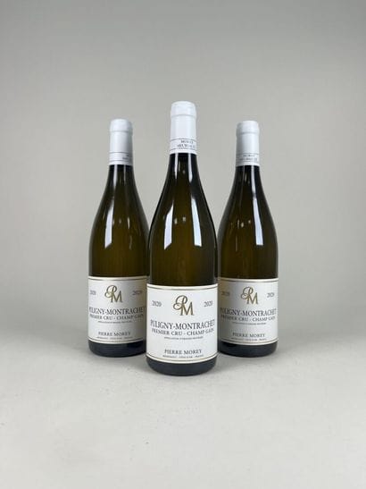 **PULIGNY-MONTRACHET. 1er Cru.
Pierre Morey.
Champ...